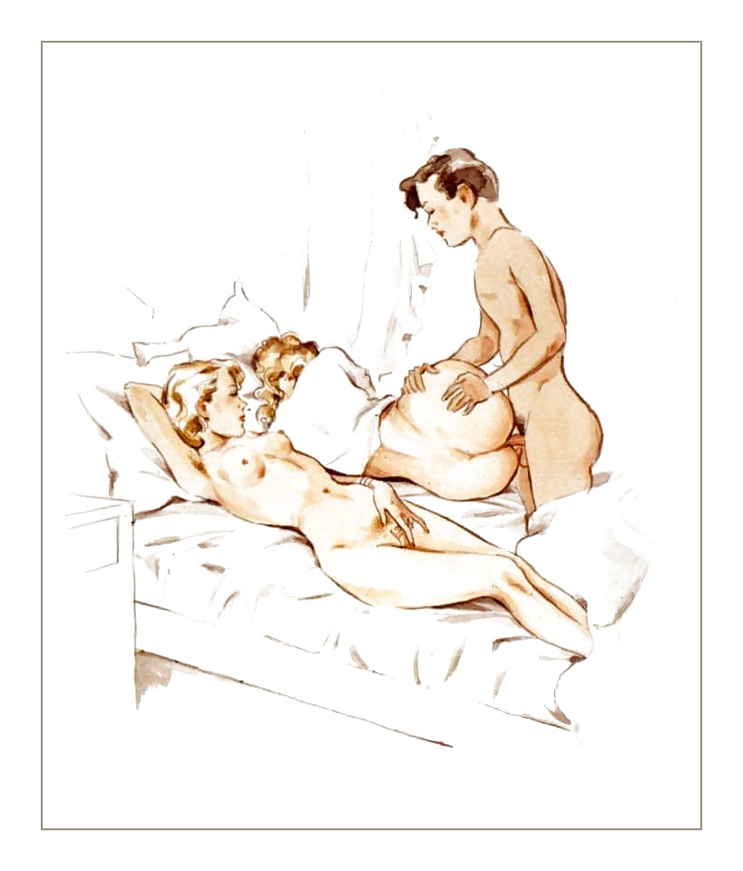 Vintage Erotic Drawings 3 #30582396