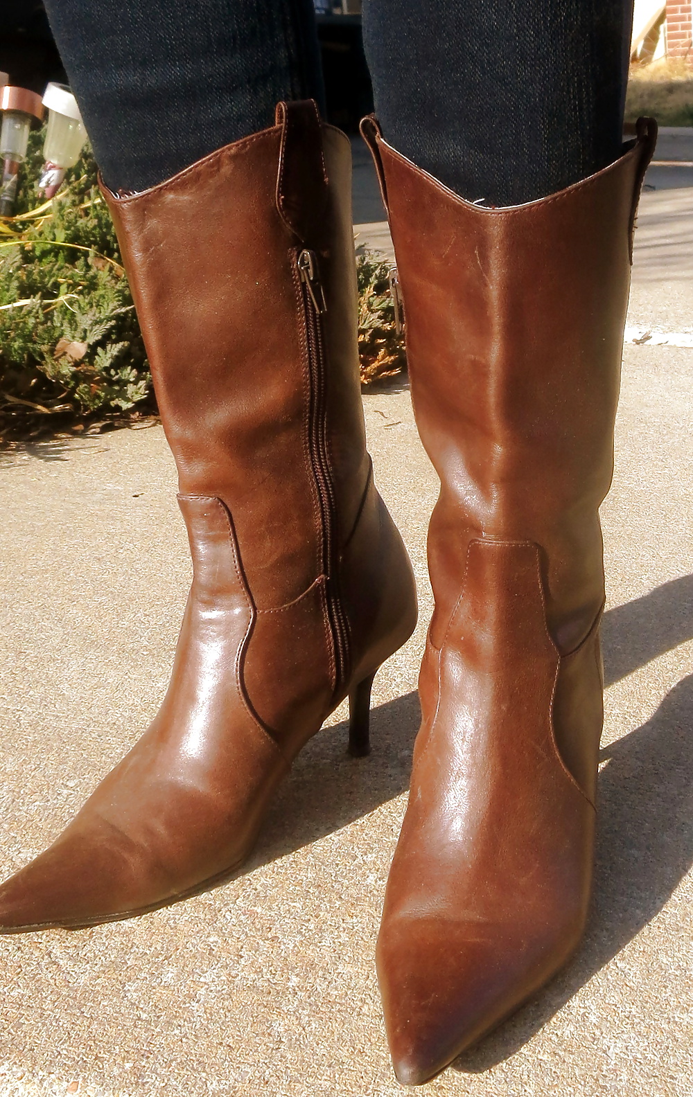 Steve madden Boots and my tights #34908791