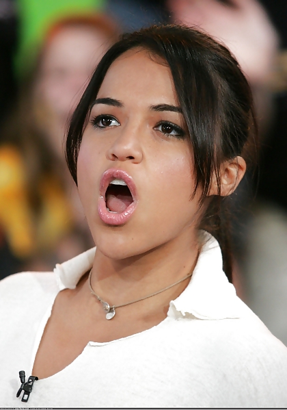 Michelle Rodriguez Offenem Mund #38029257
