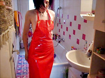 Houswife in pvc Apron #30476484