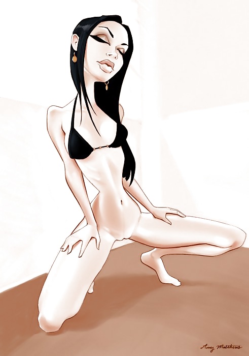 Hot skinny sexy girls drawn porn pics #32725592