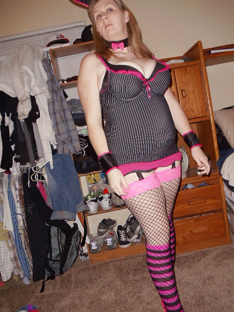 My Sexy bunny outfit. Commentaar om meer te zien #26293623