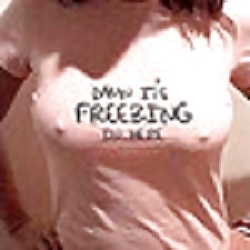 Females Wtth Hard Poking Nipples! #37632826