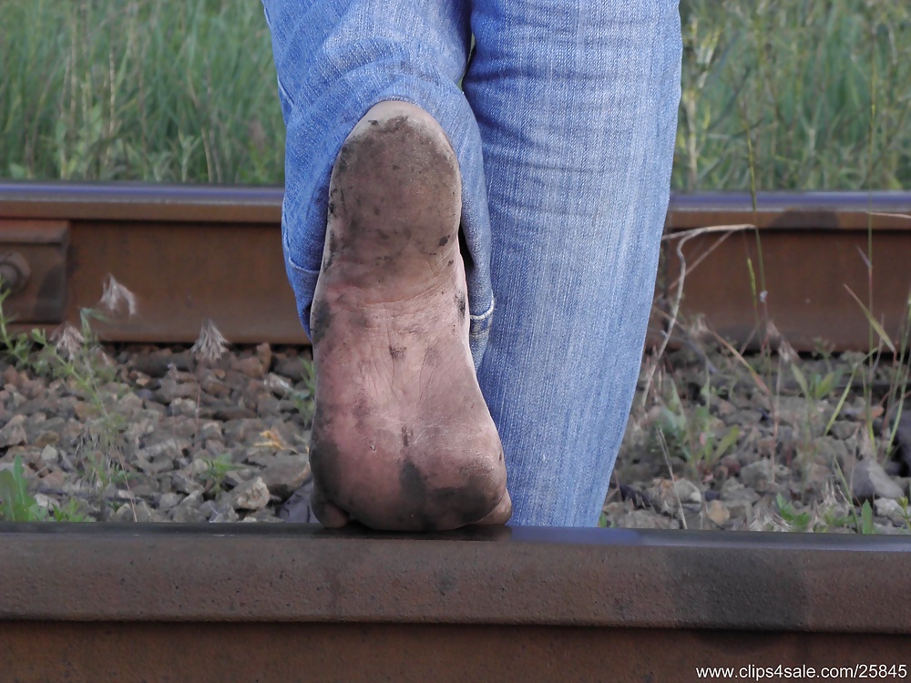Eisenbahn Schmutzigen Füße #29000386