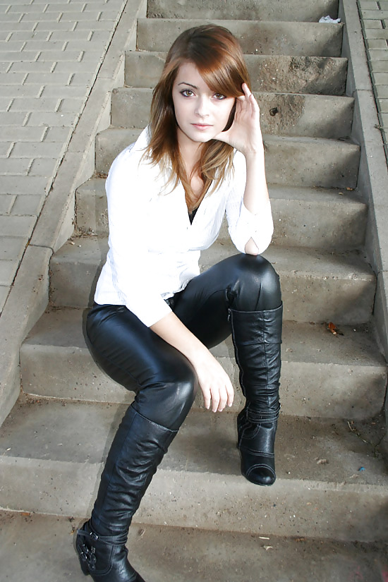 Alina in leather  #33243891