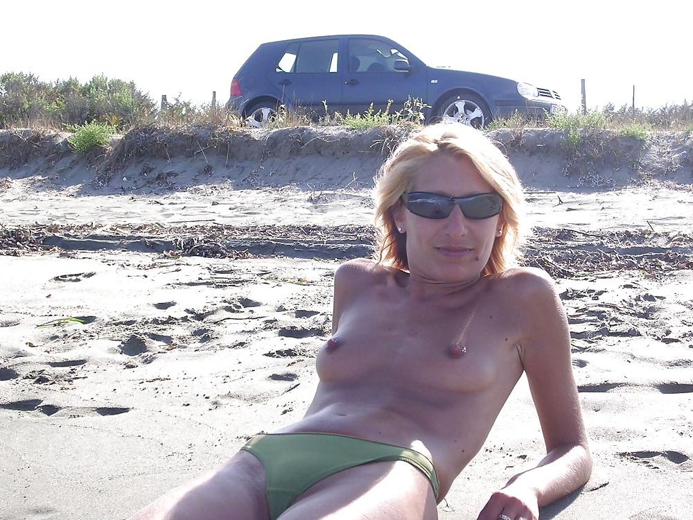 Wife on beach #33602646