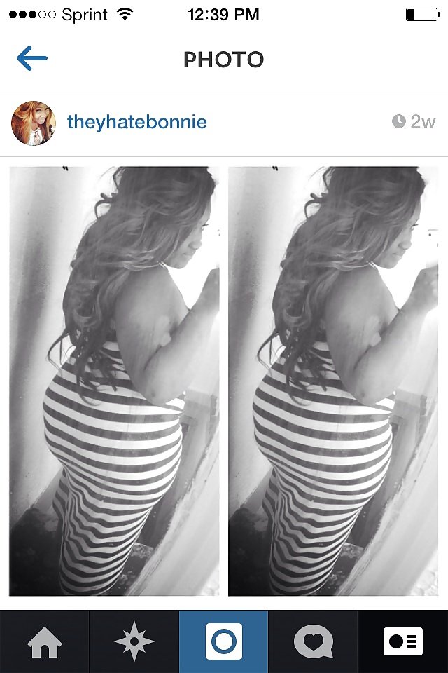 Bonnie with a booty thick black ass NN would you take her? #31819877