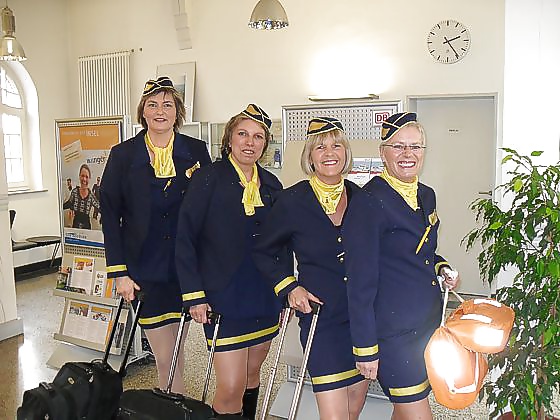 Sexy older Stewardessen #25752510