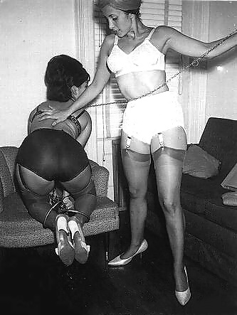 Vintage ladies wearing white panties.2 #34288290