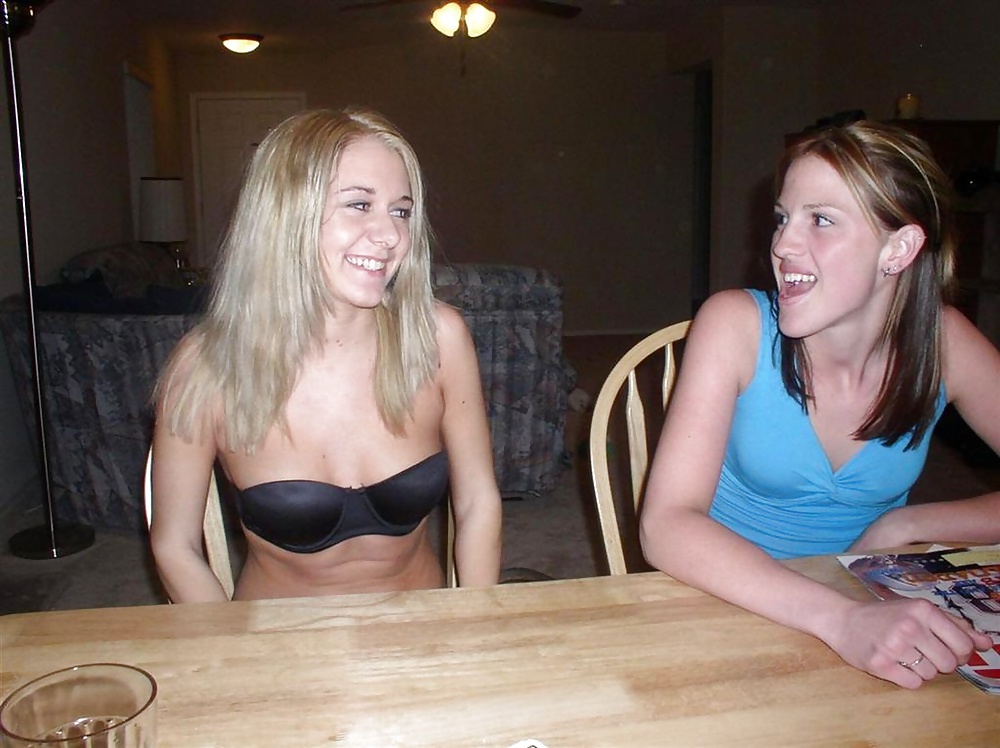 2 teen girls at a party #30107522
