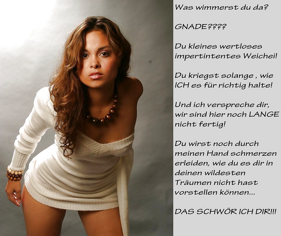 Subtítulos de femdom en alemán parte 37
 #23986254