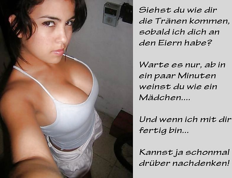 Subtítulos de femdom en alemán parte 37
 #23986268