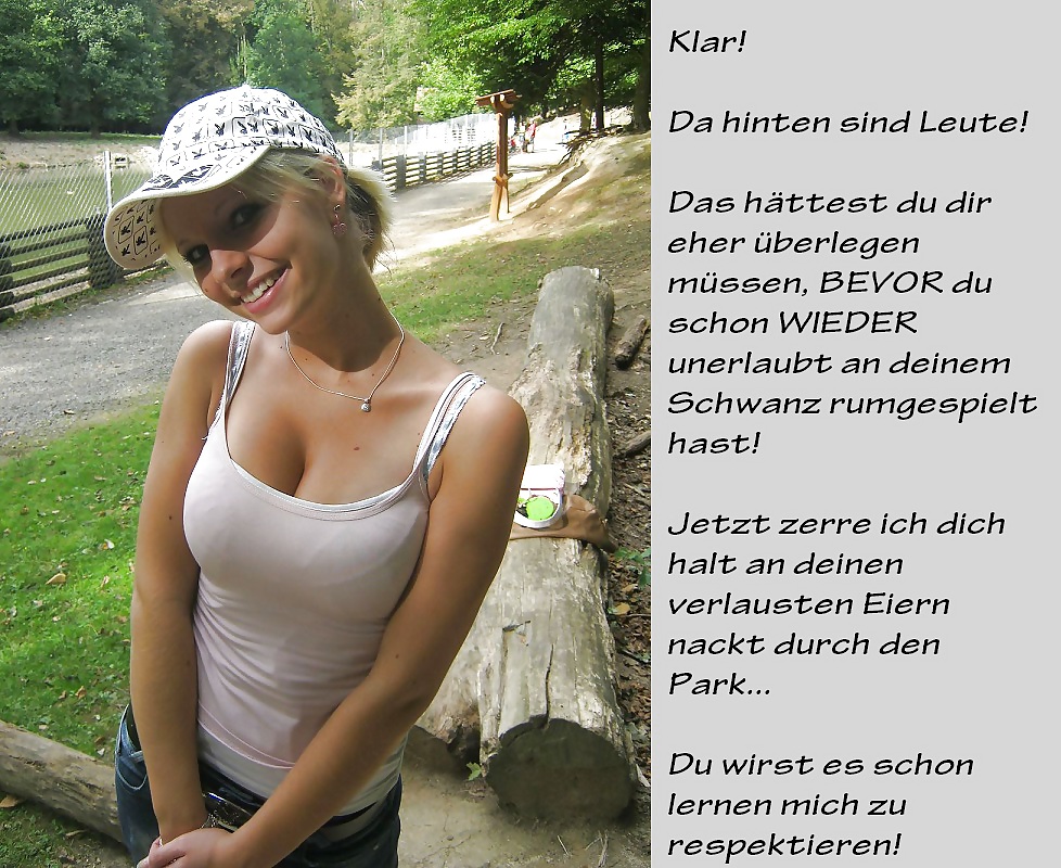 Subtítulos de femdom en alemán parte 37
 #23986356