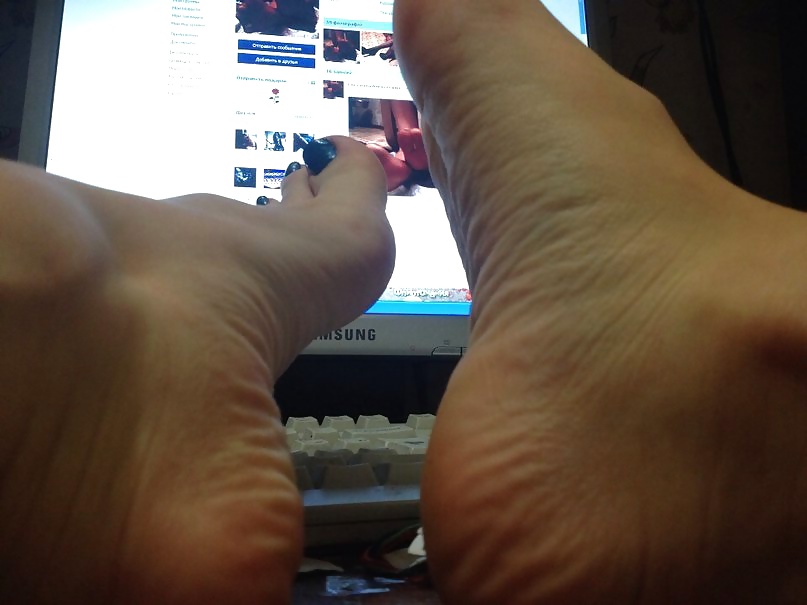 Rus girl svetlana her cute feet #26973052