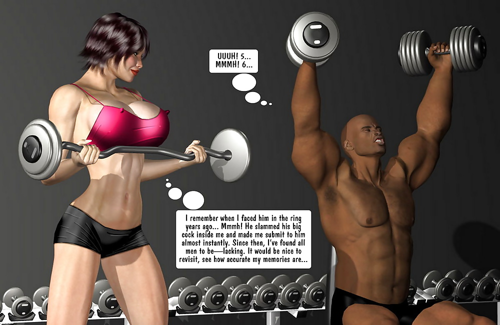 Cindy & Paul at the Gym. #28267336