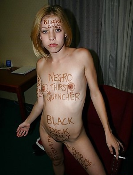 Body Writing : Sluts for Black Cocks Only! #26981528
