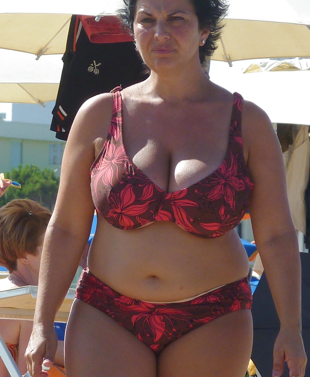 Big Boob Mature Beach 2 #30905657