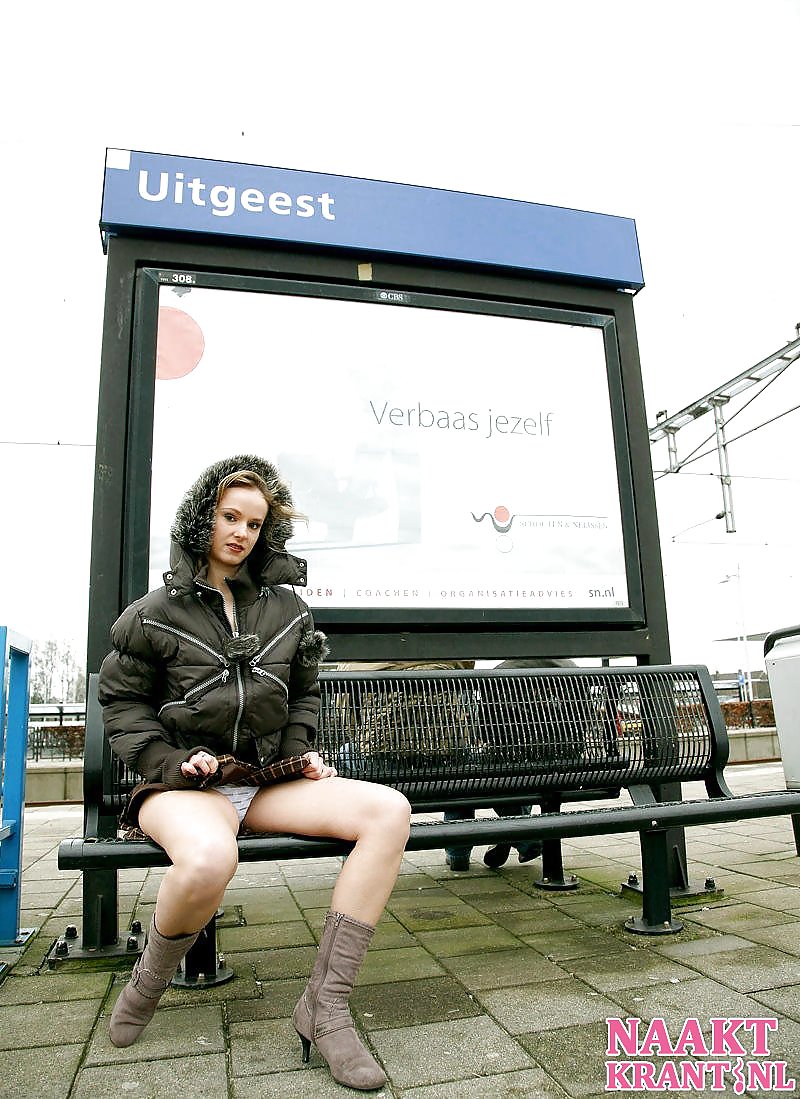 Chica holandesa caliente en el tren
 #36561478