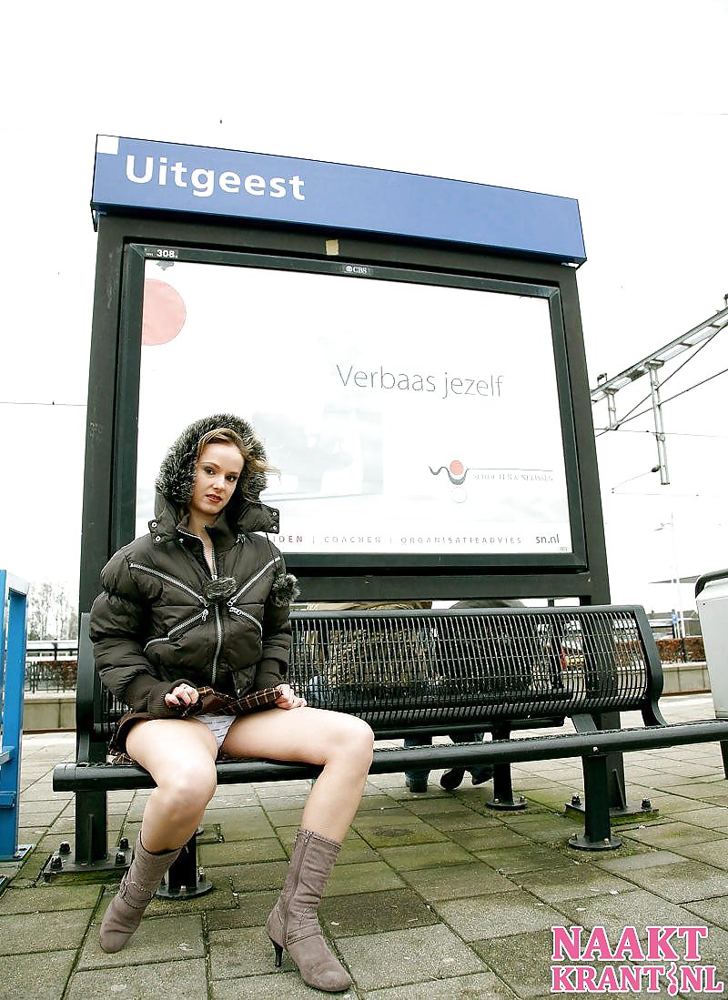 Fille Néerlandaise Chaud Dans Le Train #36561478