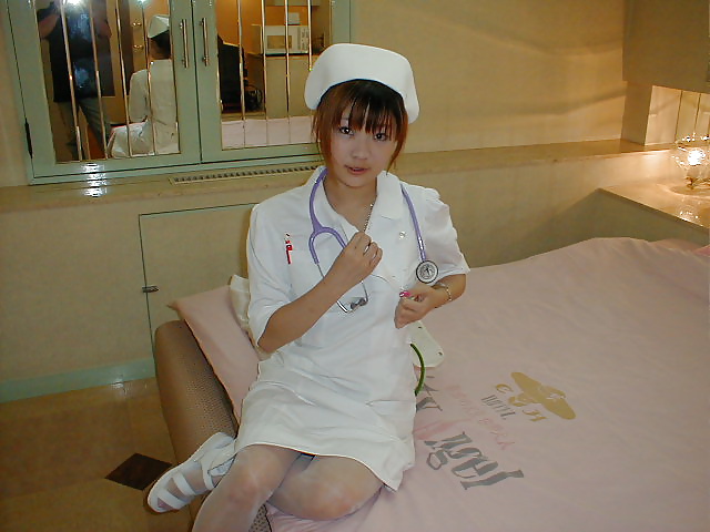 Japanese amateur dressed in nurse's in the hotel room #39248230