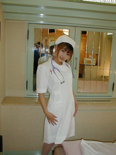 Japanese amateur dressed in nurse's in the hotel room #39248235