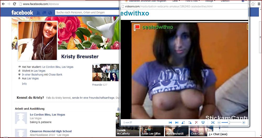 Exposed Tits of KRISTY BREWSTER and CHANEL EVANS on facebook #35635968