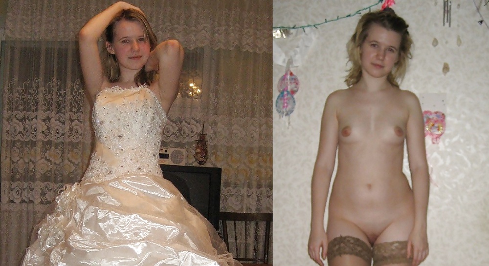 Real Amateur Brides Dressed Undressed 13 #29835940
