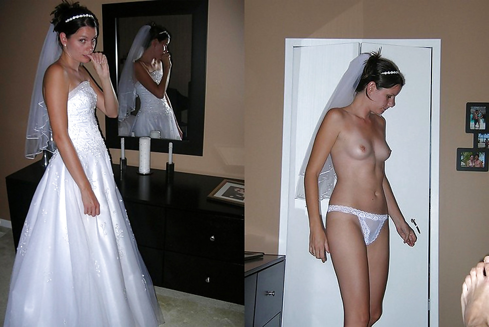 Real Amateur Brides Dressed Undressed 13 #29835948