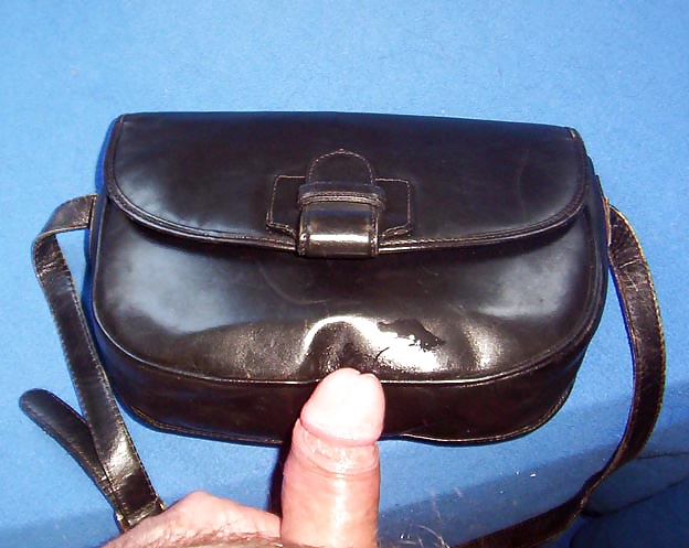 Fucking black leather purses #30461981