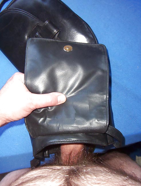 Fucking black leather purses #30462003
