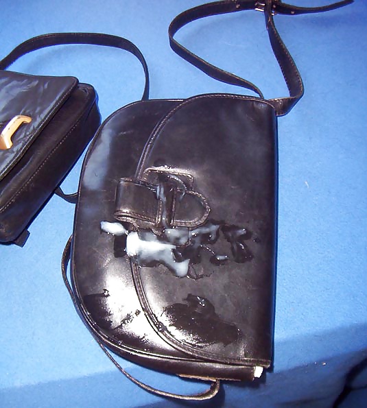 Fucking black leather purses #30462023