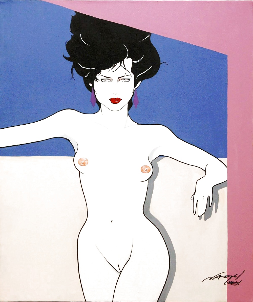 ドローイング (by patrick nagel)
 #32952405