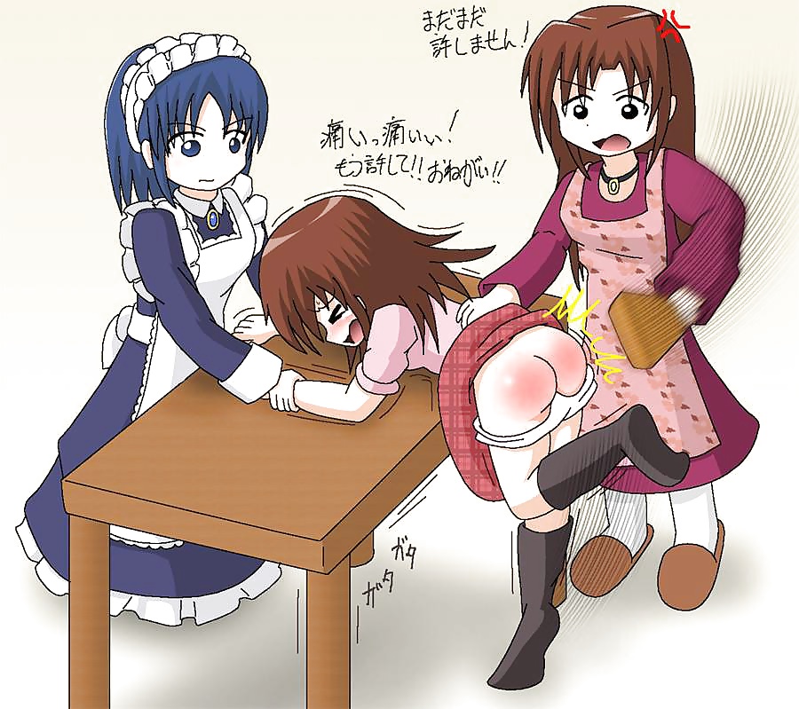 Girl Spanking Hentai #40157483