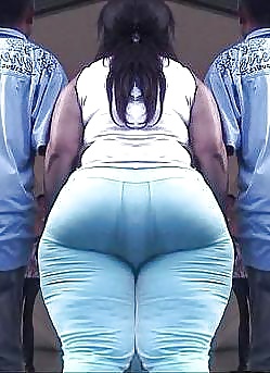 Big Fat Round Bubble Stocky Meaty Ass Butt Booty Donk #40258759