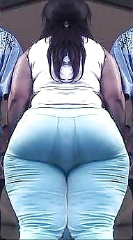 Big Fat Round Bubble Stocky Meaty Ass Butt Booty Donk #40258765