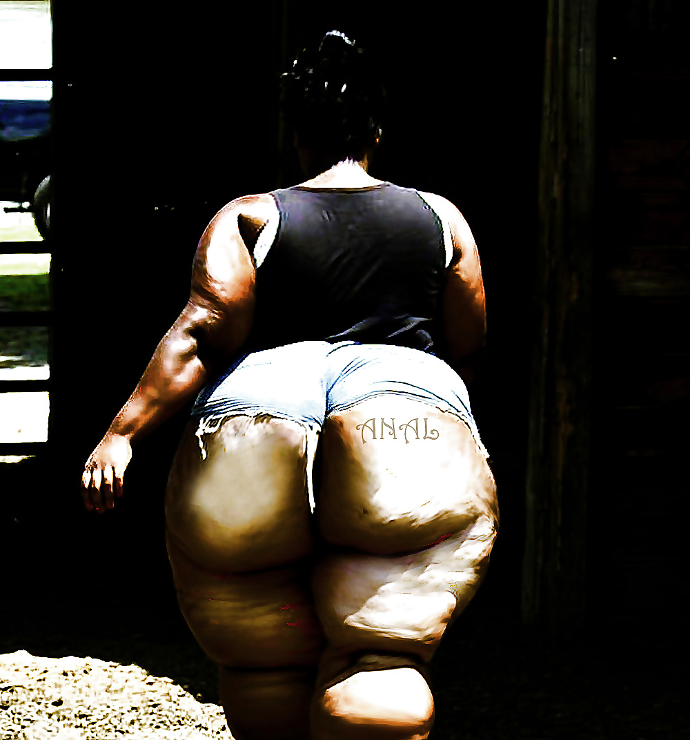 Big Fat Round Bubble Stocky Meaty Ass Butt Booty Donk #40259083