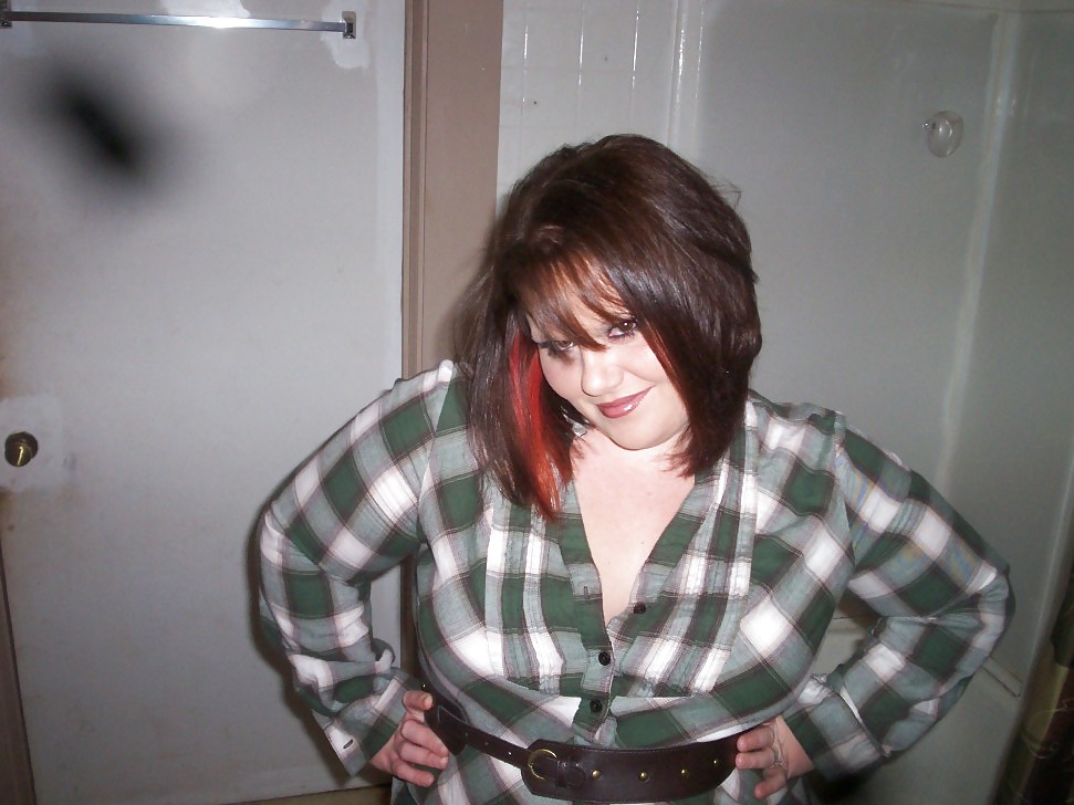 Fatty Teen Showing Off