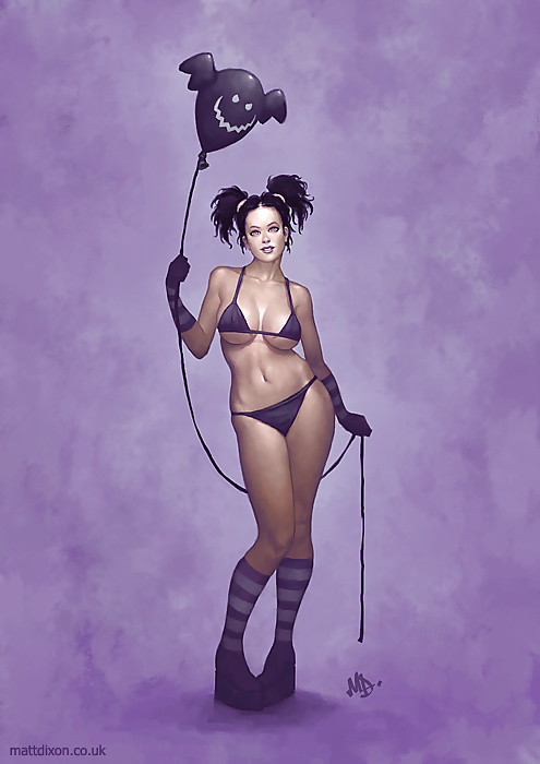 Mattdixon Karikatur Pin-ups #26720124