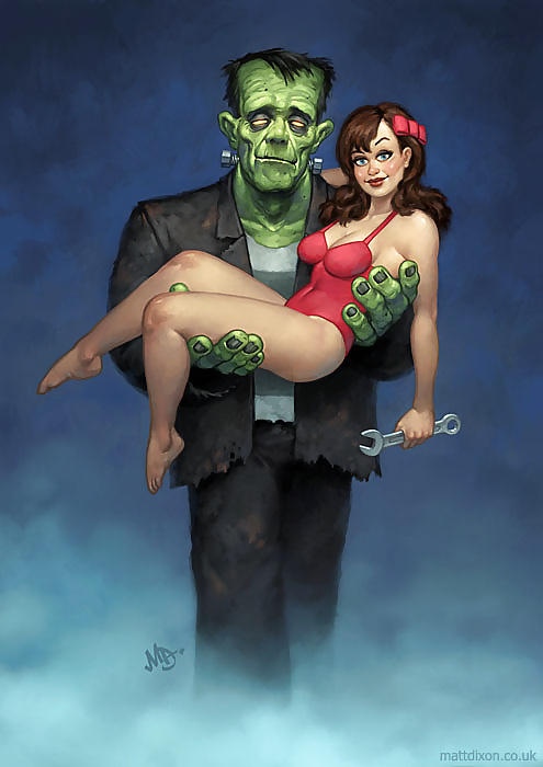 Mattdixon Karikatur Pin-ups #26720192