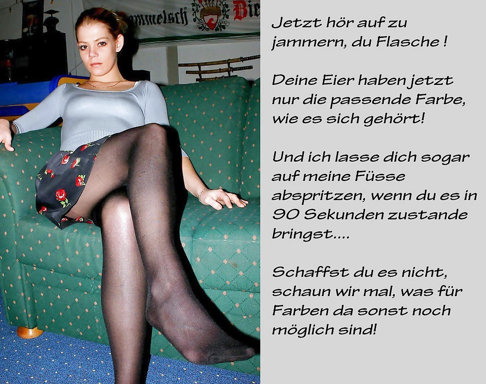 Femdom captions german part 52 #26728041