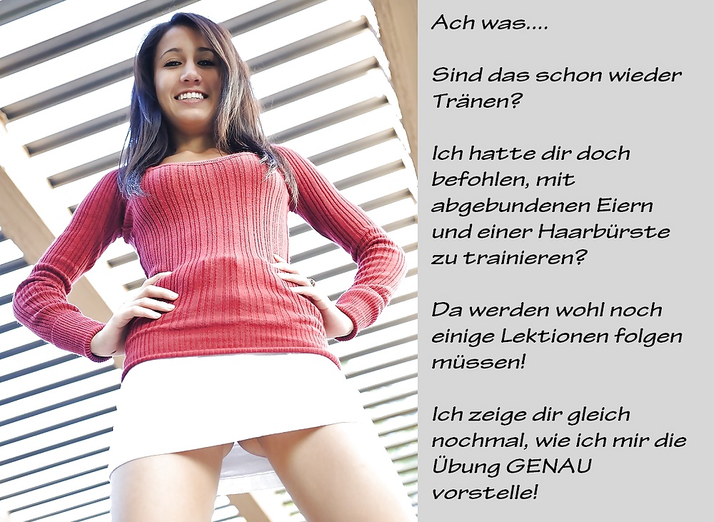 Femdom captions german part 52 #26728073