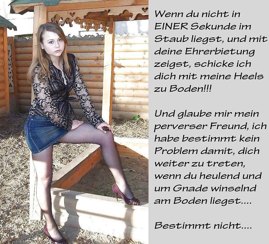 Femdom captions german part 52 #26728088
