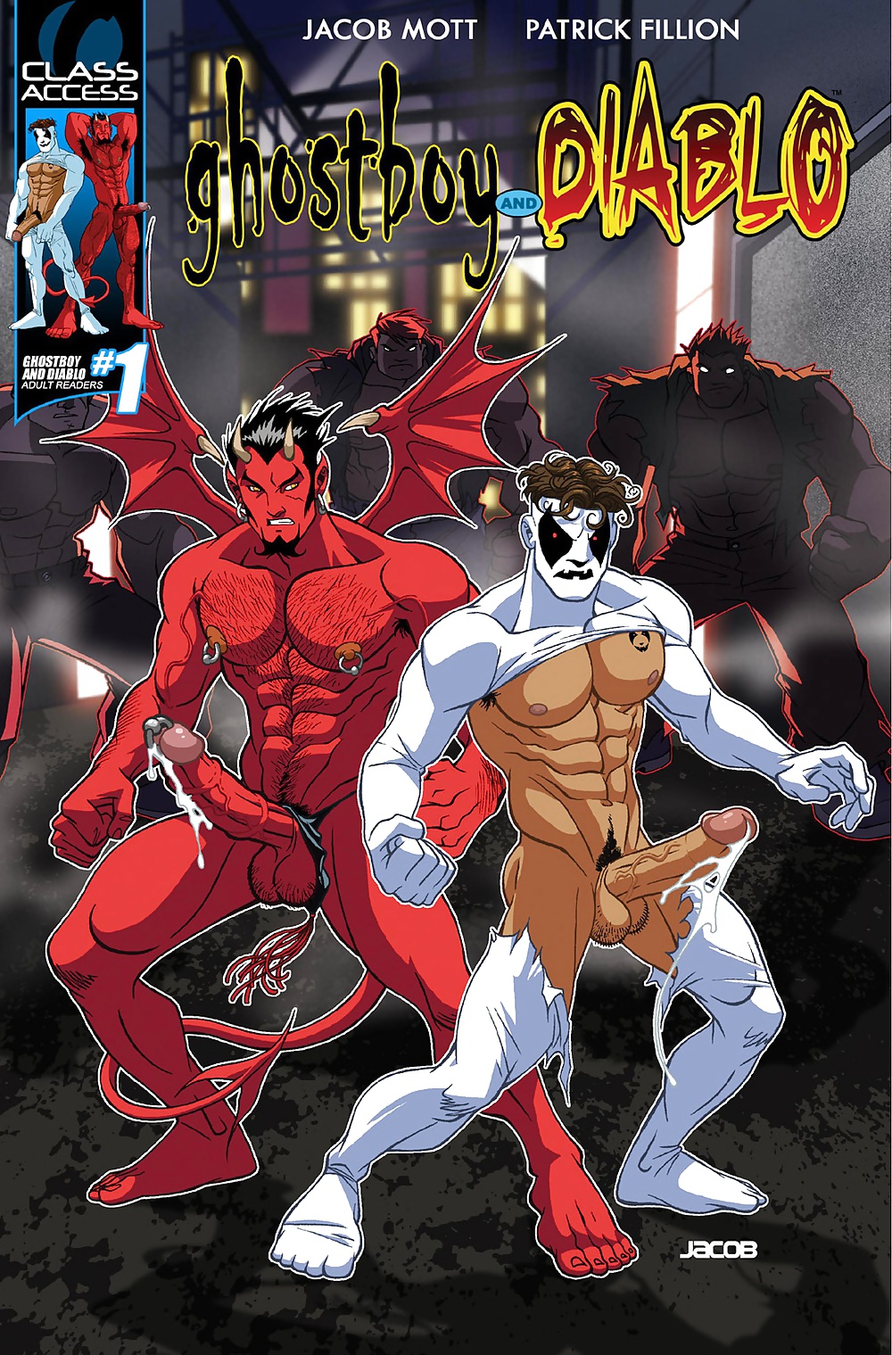 Ghostboy & Diablo 1 - Bande Dessinée De Classe #31430583