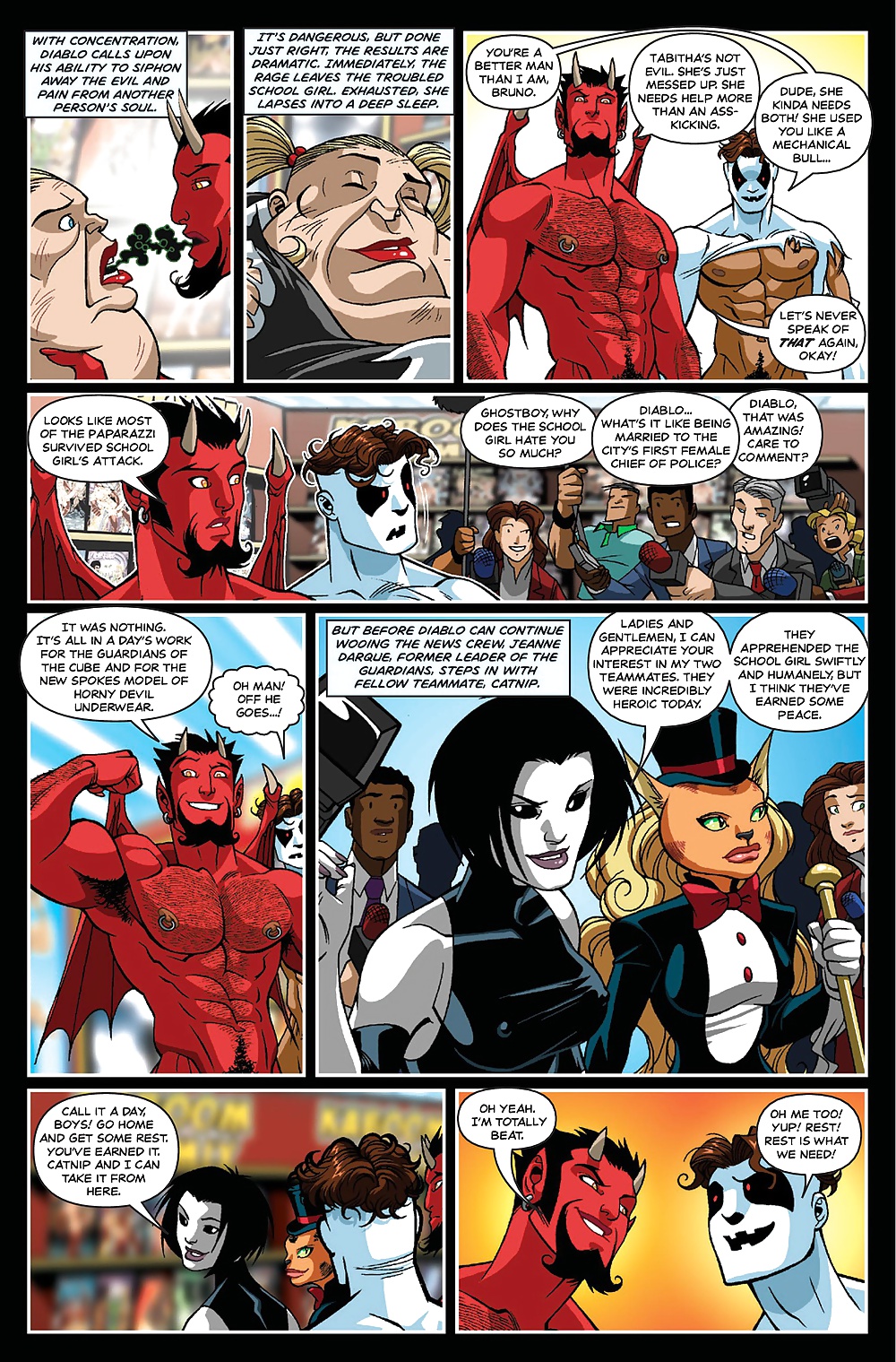 Ghostboy & Diablo 1 -- Class Comics #31430596