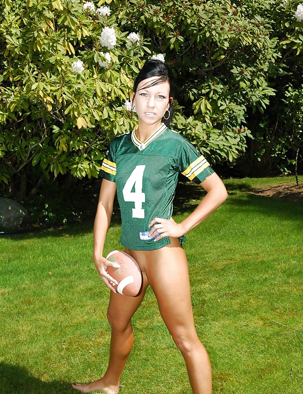 Hot and Sexy Green Bay Football Fan #33466562