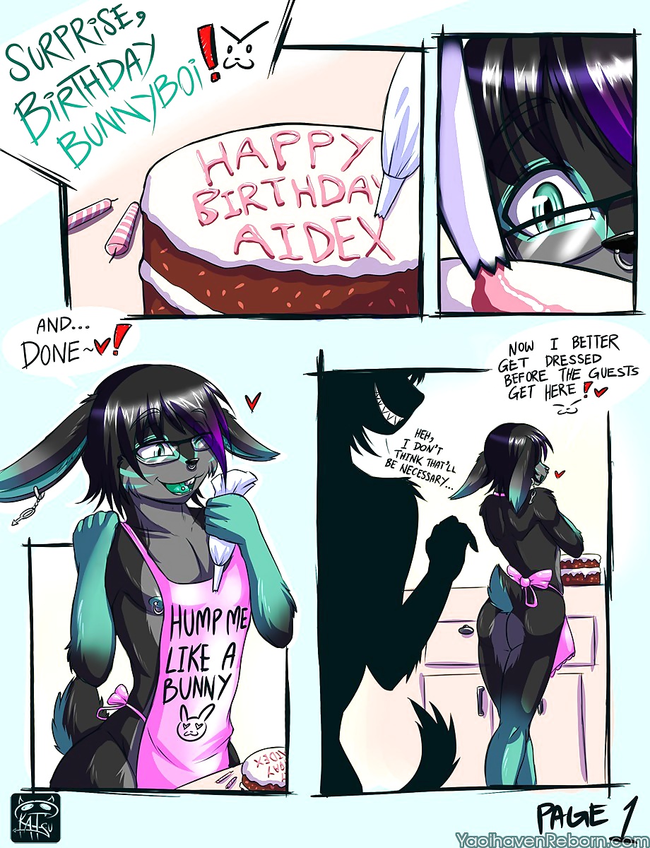 Surprise Birthday Bunny (Gay Furry) #24570785