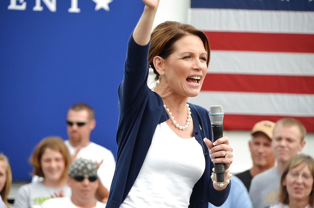 I love cumming to conservative Michele Bachmann