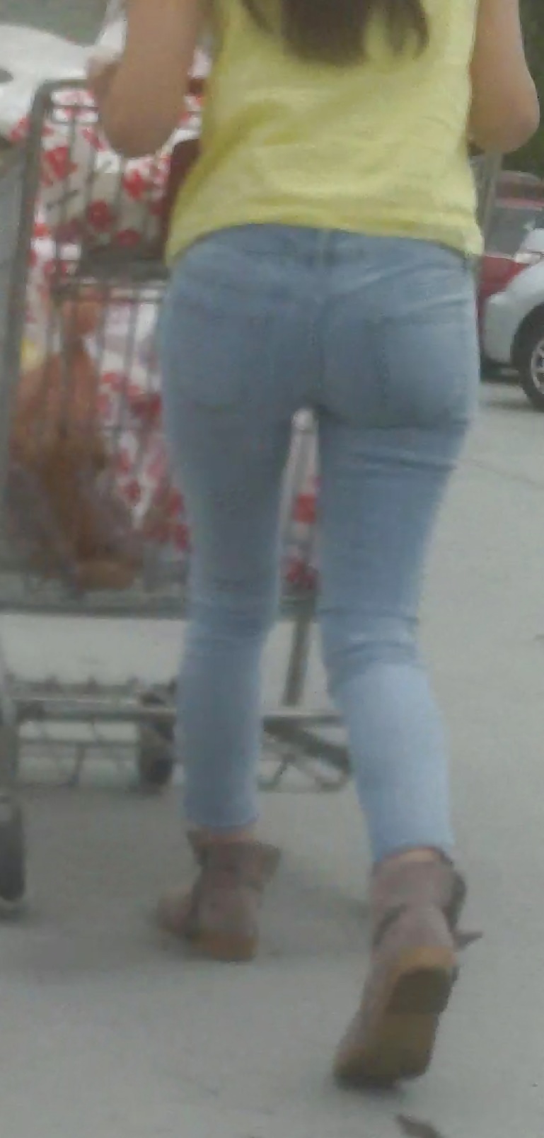 Popular teen girls ass & butt in jeans part 4  #26737763