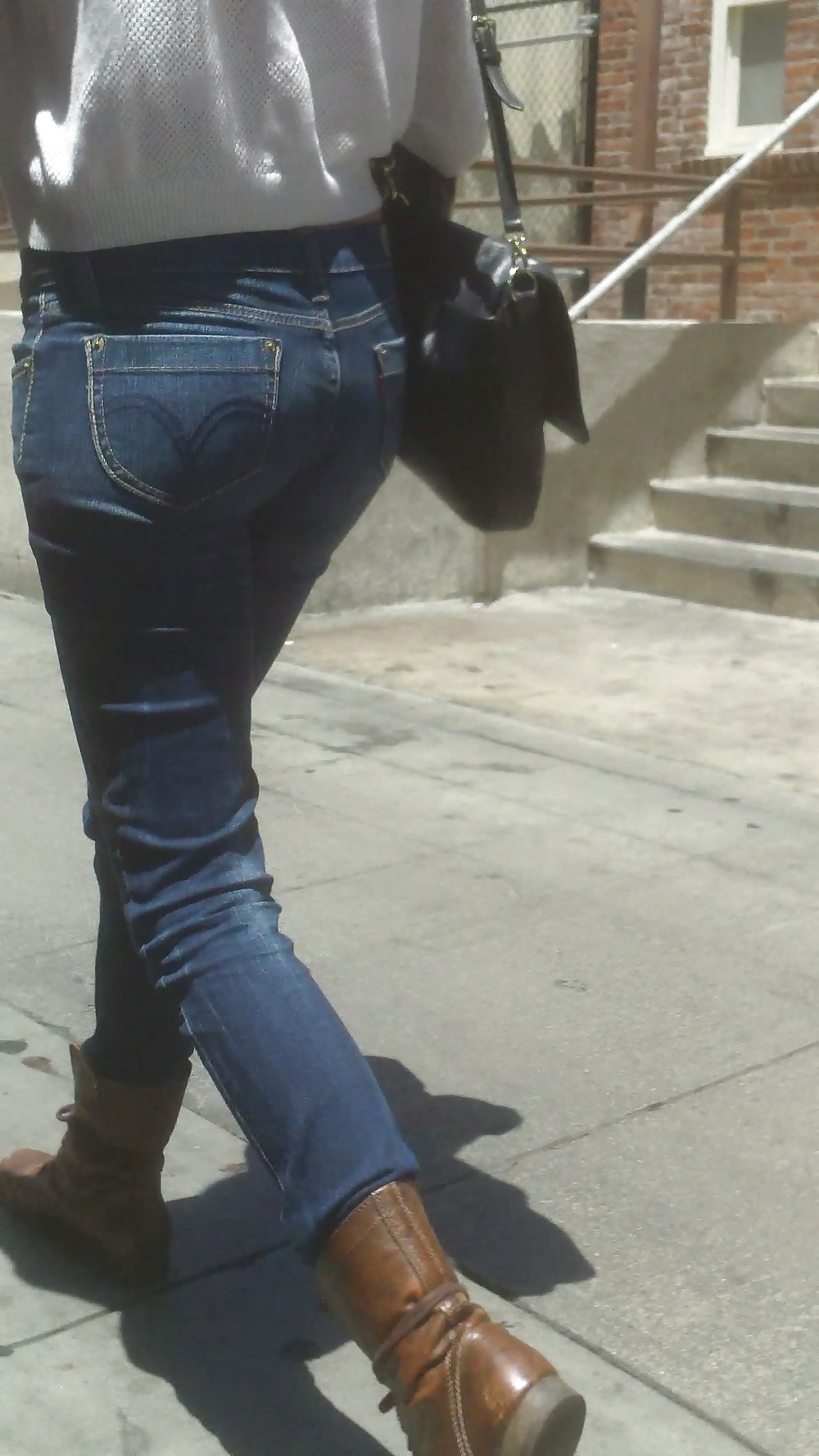 Popular teen girls ass & butt in jeans part 4  #26740047