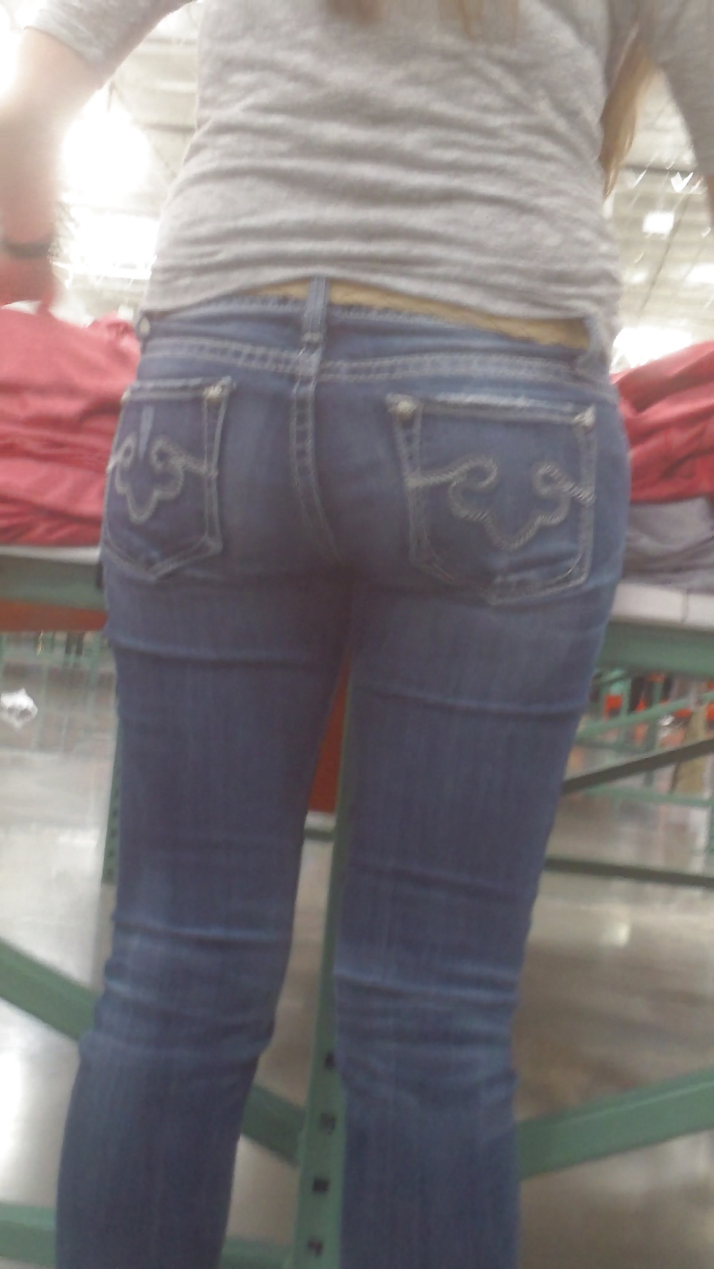 Popular teen girls ass & butt in jeans part 4  #26740348